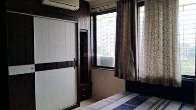 Bedroom Image of 1200 Sq.ft 2 BHK Apartment / Flat for rent in Shanishcharay Developers The Peace Apartment, Hukma Khedi Indore for Rs. 25000