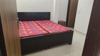 Bedroom Image of 1300 Sq.ft 2 BHK Builder Floor for rent in Sector 47 Gurgaon for Rs. 40000