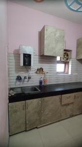 Kitchen Image of 650 Sq.ft 1 BHK Builder Floor for rent in Sector 47 Gurgaon for Rs. 23000