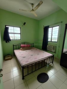Bedroom Image of 836 Sq.ft 1 BHK Apartment / Flat for rent in Ambuja Upohar The Condoville , Pancha Sayar Kolkata for Rs. 17000