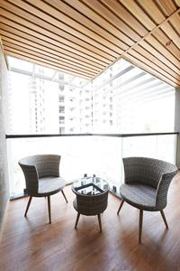 Balcony Image of 2133 Sq.ft 3 BHK Apartment / Flat for sale in Shreenand Ananta, Randheja Gandhinagar for Rs. 6400000