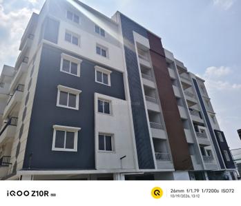 Image of 1280 Sq.ft 2 BHK Apartment / Flat for sale in Kompally, Hyderabad for Rs. 7500000