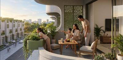 Balcony Image of 2896 Sq.ft 3 BHK Villa for sale in Madhavaram Chennai for Rs. 30000000