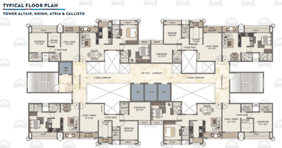 Image of 710 Sq.ft 1 BHK Apartment / Flat for sale in Paradise Sai Sun City Phase II, Taloja, Navi Mumbai for Rs. 4500000