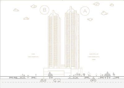Image of 900 Sq.ft 2 BHK Apartment / Flat for sale in Aanya Crystal Antras, Thane West, Thane for Rs. 19000000