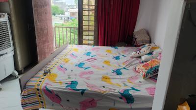 Bedroom Image of 400 Sq.ft 1 RK Independent House for rent in Barkhurdarpur Lucknow for Rs. 7500