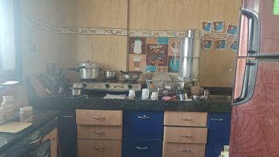 Kitchen Image of 670 Sq.ft 1 BHK Apartment / Flat for sale in Thane West Thane for Rs. 7500000