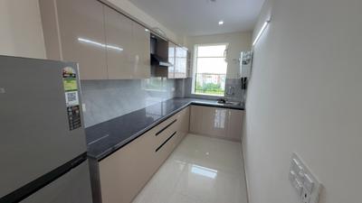 Kitchen Image of 900 Sq.ft 1 BHK Builder Floor for rent in Sector 40 Gurgaon for Rs. 32000