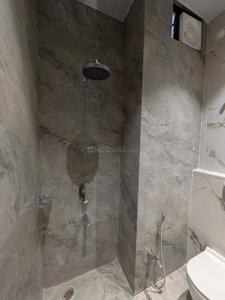 Bathroom Image of 370 Sq.ft 1 BHK Builder Floor for rent in Bada Bangarda Indore for Rs. 12000