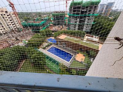 Balcony Image of 1145 Sq.ft 2 BHK Apartment / Flat for sale in Adani Elysium, Shantigram Ahmedabad for Rs. 7800000