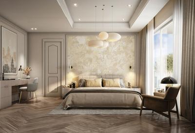 Bedroom Image of 2000 Sq.ft 3 BHK Apartment / Flat for rent in Ivory County, Sector 115 Noida for Rs. 80000