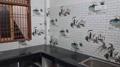 Kitchen Image of 1125 Sq.ft 3 BHK Independent House for rent in Dayal Bagh Agra for Rs. 15000