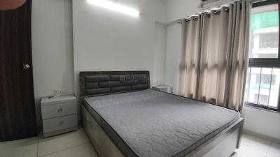 Bedroom Image of 1550 Sq.ft 3 BHK Apartment / Flat for rent in Adani Amogha, Shantigram Ahmedabad for Rs. 46000