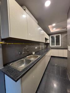 Kitchen Image of 2000 Sq.ft 3 BHK Builder Floor for sale in Kirti Nagar New Delhi for Rs. 35000000