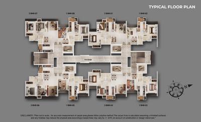 Image of 415 Sq.ft 1 BHK Apartment / Flat for sale in Vihang Thane Infinity, Thane West, Thane for Rs. 5500000