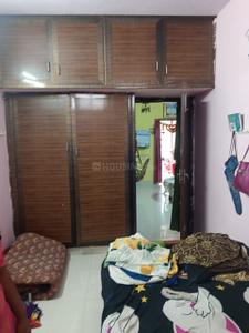 Bedroom Image of 650 Sq.ft 1 BHK Builder Floor for rent in Vanagaram Chennai for Rs. 14500