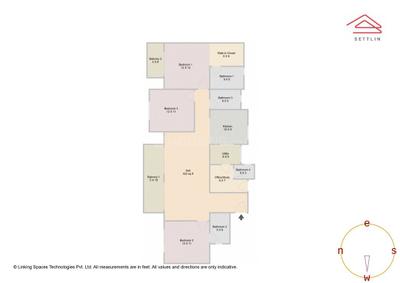 Image of 2030 Sq.ft 3.5 BHK Apartment / Flat for sale in Abhee Aaria by Abhee Ventures, Varthur, Bengaluru for Rs. 22700000