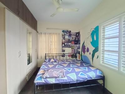 Bedroom Image of 1250 Sq.ft 2 BHK Builder Floor for rent in HSR Layout Bengaluru for Rs. 42000