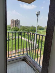 Balcony Image of 1250 Sq.ft 2 BHK Apartment / Flat for rent in Aroma Tirupati Aakruti Greenz, Chharodi Ahmedabad for Rs. 18000
