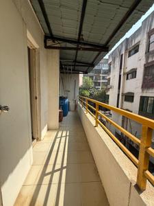 Balcony Image of 600 Sq.ft 1 BHK Apartment / Flat for rent in Kothrud Pune for Rs. 22000