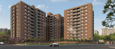 Image of 1555 Sq.ft 3 BHK Apartment / Flat for sale in Tulsi Paradise, Sughad, Gandhinagar for Rs. 8200000