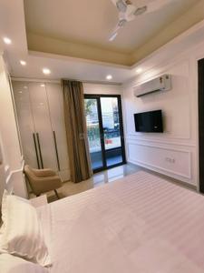 Hall Image of 650 Sq.ft 1 BHK Apartment / Flat for rent in Ramky Towers, Gachibowli Hyderabad for Rs. 14000