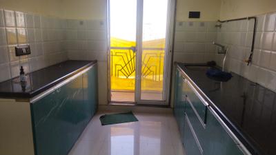 Kitchen Image of 600 Sq.ft 1 BHK Apartment / Flat for sale in Moraj Prive, Kopar Khairane Navi Mumbai for Rs. 12000000