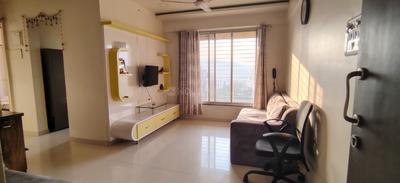 Hall Image of 650 Sq.ft 1 BHK Apartment / Flat for rent in Puranik City Phase 3, Thane West Thane for Rs. 26999