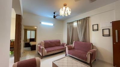 Living Room Image of 1347 Sq.ft 3 BHK Apartment / Flat for rent in DS Shresta, Kannuru Bengaluru for Rs. 42000