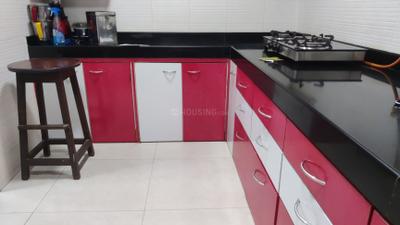 Kitchen Image of 850 Sq.ft 2 BHK Apartment / Flat for rent in G K Sai Radha Complex, Bhandup West Mumbai for Rs. 48500