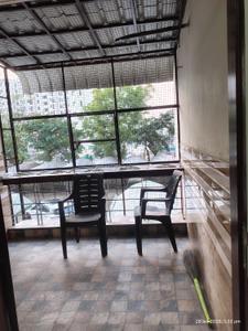 Balcony Image of 980 Sq.ft 3 BHK Apartment / Flat for rent in Pratap Nagar Jaipur for Rs. 25000