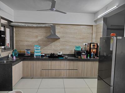 Kitchen Image of 1500 Sq.ft 4 BHK Apartment / Flat for sale in Sheetal Westpark Residency, Vastrapur Ahmedabad for Rs. 22500000
