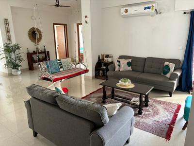 Hall Image of 1608 Sq.ft 3.5 BHK Apartment / Flat for rent in Adani Water Lily, Shantigram Ahmedabad for Rs. 75000