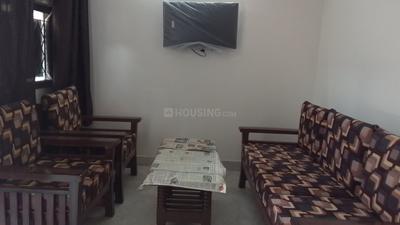 Living Room Image of 450 Sq.ft 1 BHK Builder Floor for rent in Kalkaji New Delhi for Rs. 19000