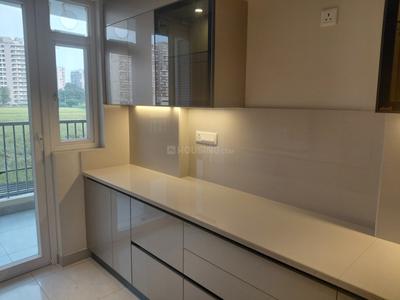 Kitchen Image of 1900 Sq.ft 3 BHK Apartment / Flat for sale in Krishna Atlantis Grand, Bhabat Zirakpur for Rs. 14440000