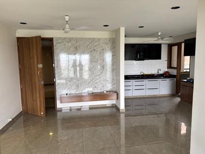 Living Room Image of 1172 Sq.ft 3.5 BHK Apartment / Flat for rent in Malabar Exotica, Vaishno Devi Circle Ahmedabad for Rs. 43000