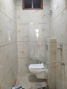 Common Bathroom One Image of 600 Sq.ft 3 BHK Builder Floor for sale in Shastri Nagar New Delhi for Rs. 6000000