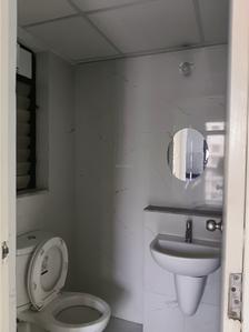 Common Bathroom Image of 770 Sq.ft 1.5 BHK Apartment / Flat for rent in Runwal Gardens Phase 3 Bldg No 27 28, Dombivli East Thane for Rs. 16000