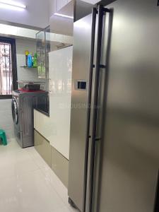Kitchen Image of 1800 Sq.ft 3 BHK Apartment / Flat for rent in Poorna Apartments, Andheri West Mumbai for Rs. 150000