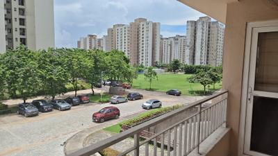 Balcony Image of 2215 Sq.ft 3 BHK Apartment / Flat for sale in Unitech Uniworld City, New Town Kolkata for Rs. 21500000