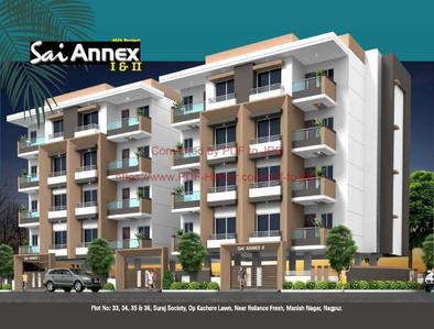 Image of 1150 Sq.ft 2 BHK Apartment / Flat for sale in Manish Nagar, Nagpur for Rs. 5100000