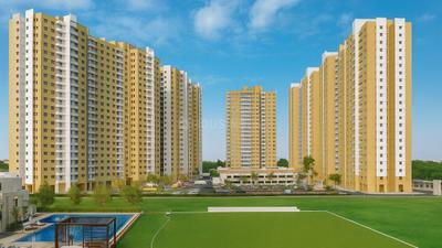 Image of 915 Sq.ft 2 BHK Apartment / Flat for sale in Shapoorji Pallonji Joyville Western Heights, Salap, Howrah for Rs. 5100000