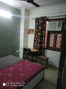 Bedroom Image of 620 Sq.ft 1 BHK Builder Floor for rent in Karol Bagh New Delhi for Rs. 14248