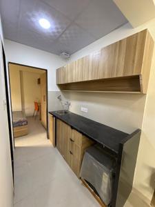 Kitchen Image of 1500 Sq.ft 1 BHK Apartment / Flat for rent in Scheme 78 Indore for Rs. 20000