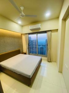 Bedroom Image of 960 Sq.ft 2 BHK Apartment / Flat for rent in Adani Aster Neo, Shantigram Ahmedabad for Rs. 30000