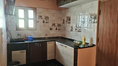 Kitchen Image of 1000 Sq.ft 2 BHK Builder Floor for rent in Kattigenahalli Bengaluru for Rs. 18000