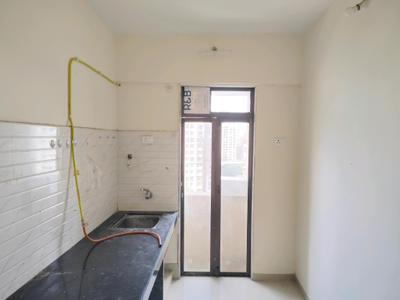 Kitchen Image of 660 Sq.ft 1 BHK Apartment / Flat for rent in Haware Citi, Kasarvadavali Thane for Rs. 15005