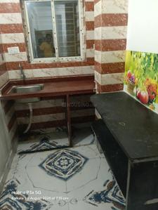 Kitchen Image of 600 Sq.ft 2 BHK Apartment / Flat for rent in Kankurgachi Kolkata for Rs. 14000