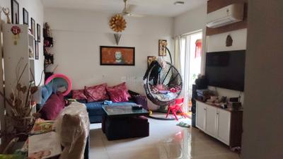Living Room Image of 1000 Sq.ft 2 BHK Apartment / Flat for rent in Mahindra Vivante , Andheri East Mumbai for Rs. 80000