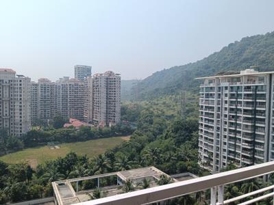 Living Room Image of 1800 Sq.ft 3 BHK Apartment / Flat for rent in Kesar Harmony, Kharghar Navi Mumbai for Rs. 70000